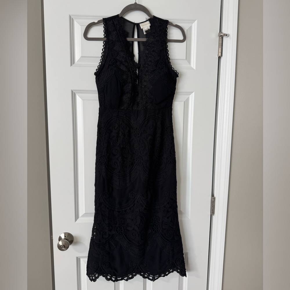 Black Midi Dress